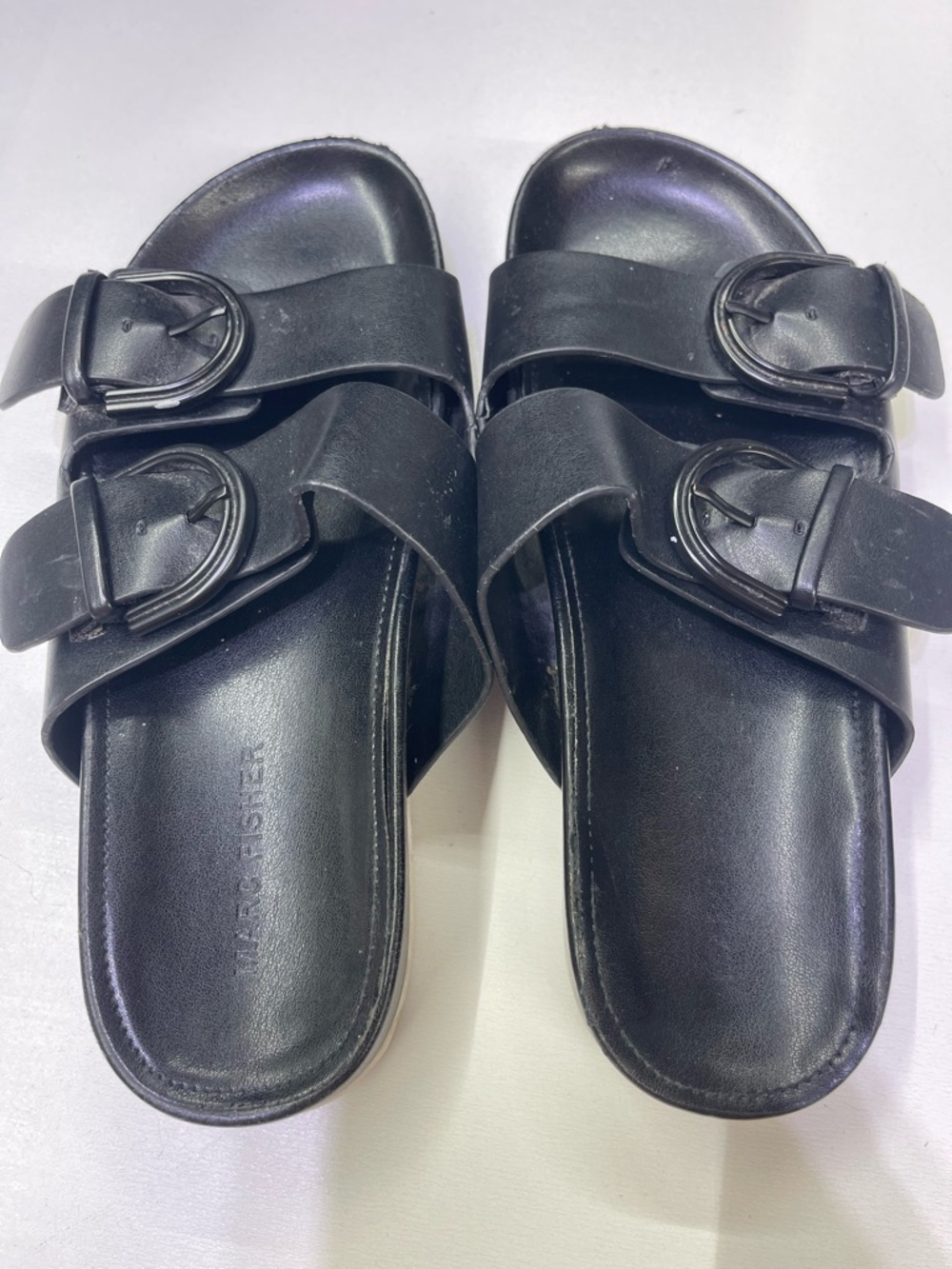 Marc Fisher Kristine slide‎ sandals.